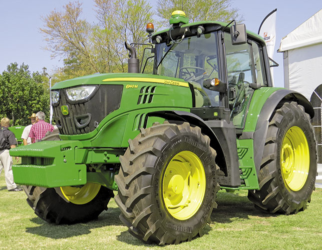 John Deere’s 6M tractor series launch John Deere’s 6M tractor series launch