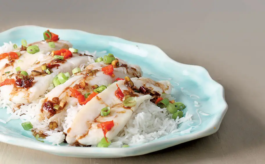 Hake with chilli recipe