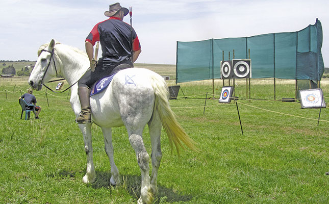 South Africa’s first mounted archery show South Africa’s first mounted archery show