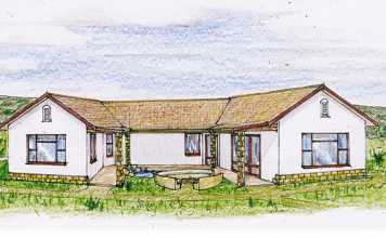 A farmhouse in the Caprivi