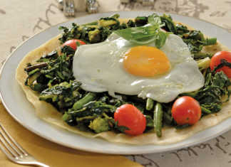 Egg breakfast with a twist