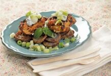 Chicken with harissa