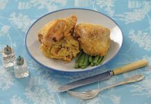 Southern fried chicken