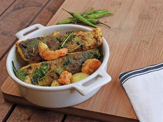 Mauritian-influenced fish curry Mauritian-influenced fish curry