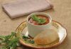 Gazpacho soup served cold