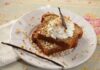 Banana cake with pecan nuts