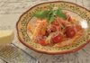 Bacon pasta with chopped tomatoes