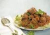 Mafia-style spaghetti and meatballs