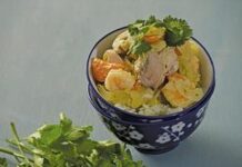 Asian fusion soup-stew