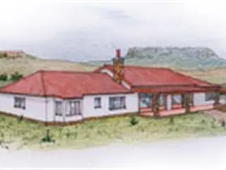 A retirement farm home