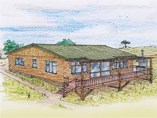 A timber home on a lake A timber home on a lake