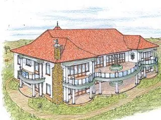 A modern, yet classic mansion