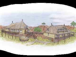 Thatched Game farm home near Vryburg Thatched Game farm home near Vryburg