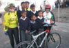 Zille gives bicycles to farm children