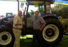 New Holland hits the road for baby rhinos