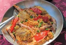 Paella: hot Spanish spice
