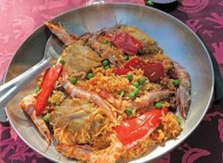 Paella: hot Spanish spice