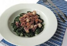 Calamari & spinach