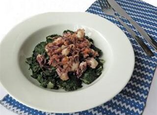 Calamari & spinach