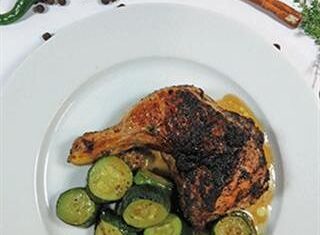 Jerked chicken