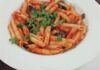 Powerful puttanesca pasta