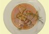 Fish head soup with fennel