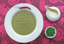 Cilantro soup