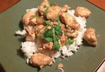 Thai tamarind chicken