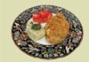 Polenta-battered chicken breasts