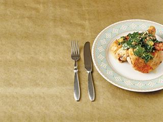 Roast chicken with lime salsa verde Roast chicken with lime salsa verde