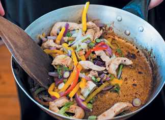 ultra-quick-chicken-stir-fry-with-brown-rice