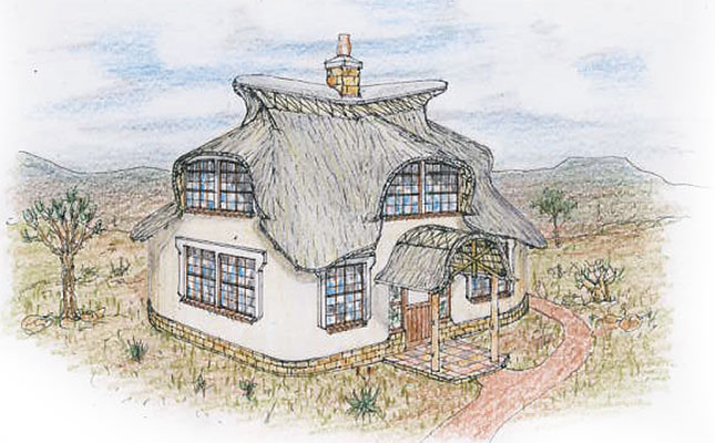 Scottish-style, double-storey home Scottish-style, double-storey home