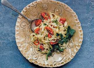 Chilli-powered-tagliatelle pasta