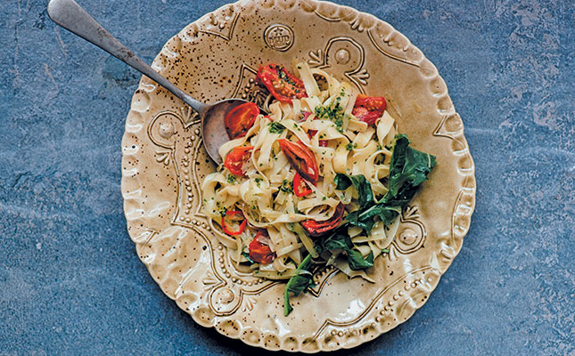 Chilli-powered tagliatelle Chilli-powered tagliatelle