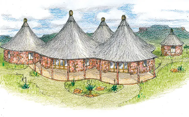 Traditional-Lesotho-guesthouse