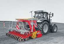 The Aerosem PCS seed drill.