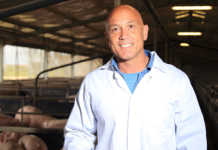 Zandam piggery owner Mauro Delle Donne.