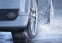 Testing tyres in the wet and dry
