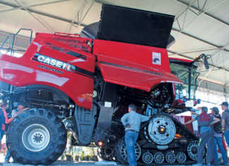 Big agricultural machines at Nampo 2017 Case IH 9240 Axial Flowcombine