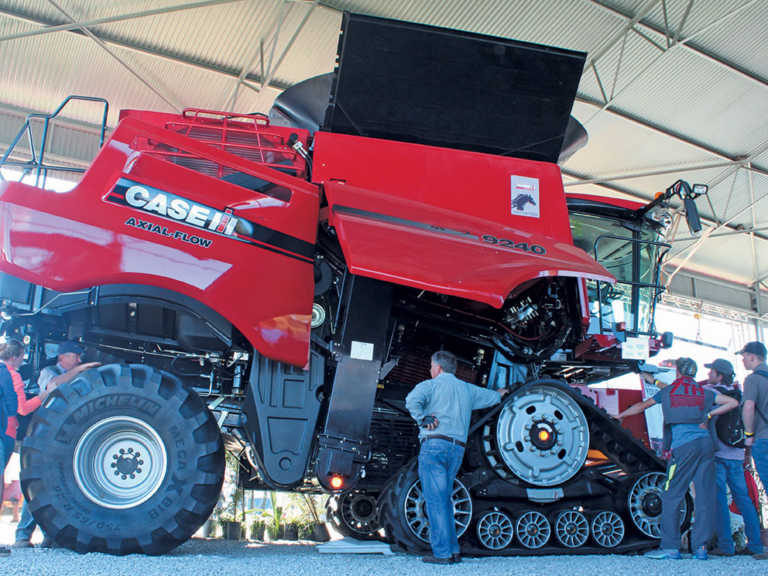 Big agricultural machines at Nampo 2017 Big agricultural machines at Nampo 2017