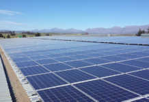 Solar panels lower cooling costs