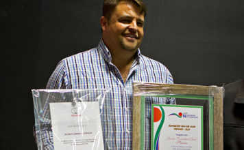 Jaco Strauss was announced the Agri Northern Cape Young Farmer of the Year on August 23