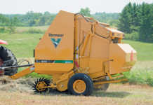 Vermeer Rancher 6640 big round baler.