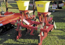 Two-row planter imported by RY Agri.