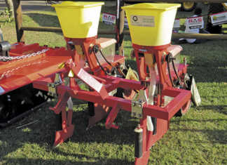 Two-row planter imported by RY Agri.