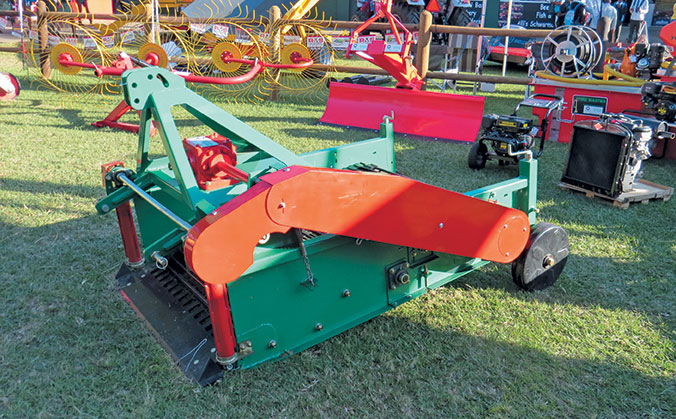 single-row potato lifter