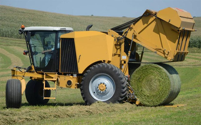 Vermeer ZR5 self-propelled round baler Vermeer ZR5 self-propelled round baler