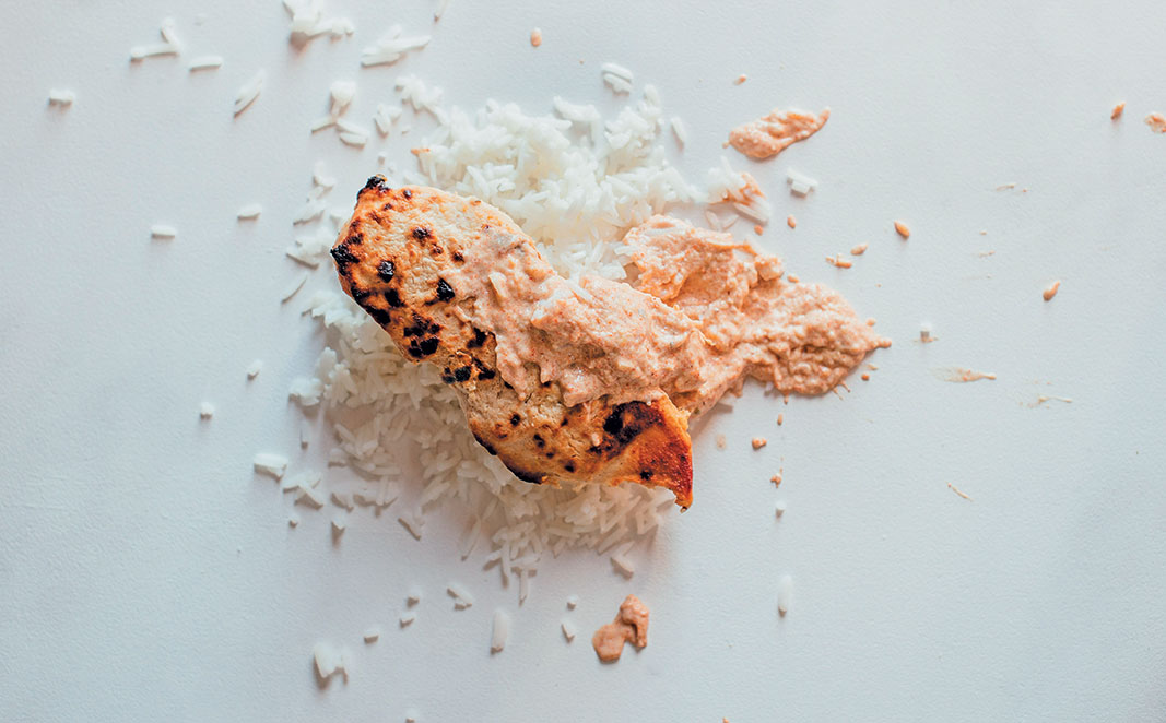 Ultra-spicy! Home-made tandoori chicken