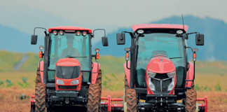 The autonomous electric tractor, Yanmar