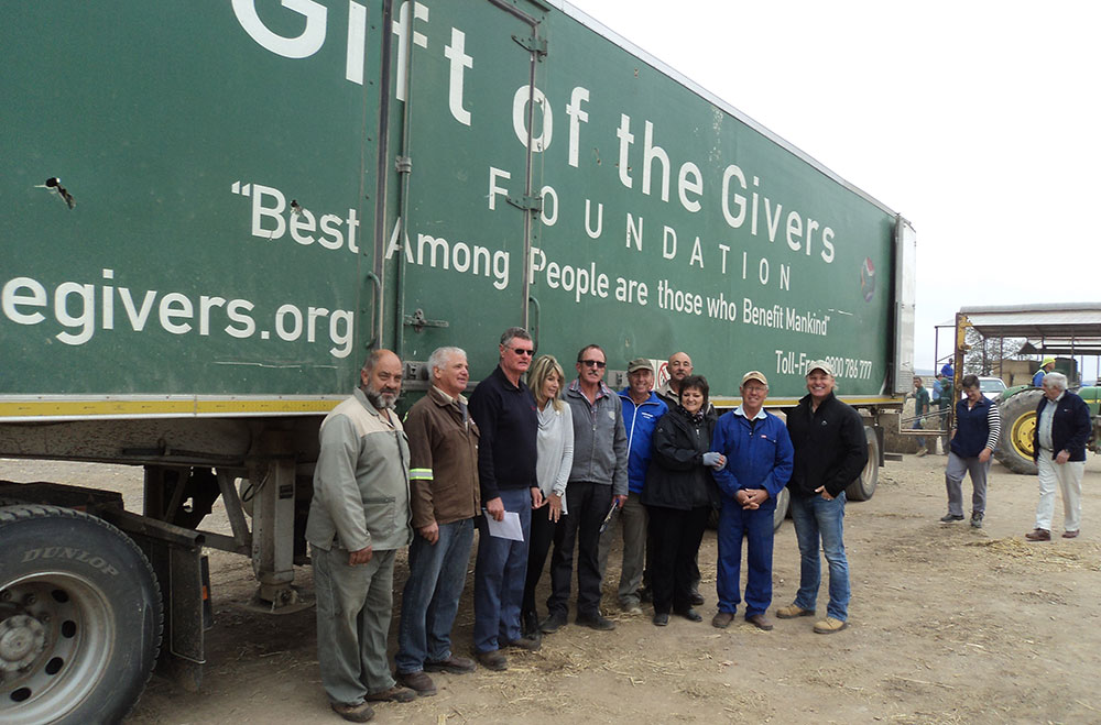 Severely affected communities receive drought aid